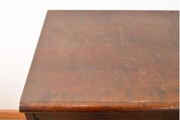 中古　北海道民芸家具　落ち着いた深みのある色合いが美しいサイドボード(キャビネット、戸棚、収納棚)(R-055199)