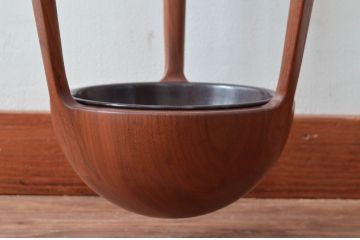 北欧ビンテージ　スタイリッシュなデザインが目を引く傘立て(カサ立て、スタンド、ヴィンテージ)(R-055203)