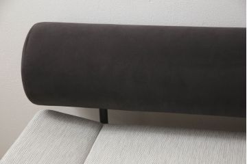 中古　展示極美品　2020年3月購入　IDEE(イデー)　DIVANCO(ディヴァンコ)　スタイリッシュなデザインが魅力の3人掛けソファ+オットマンセット(3Pソファ、三人掛けソファ)(定価約42万円)(R-055221)