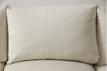 中古　美品　ACTUS(アクタス)　トリノ(TORINO)　フェザークッション　ゆったりとしたくつろぎの空間を演出するカウチソファ(3人掛けソファ、三人掛け)(定価約33万円)(R-055224)