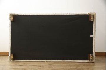 中古　美品　ACTUS(アクタス)　トリノ(TORINO)　フェザークッション　ゆったりとしたくつろぎの空間を演出するカウチソファ(3人掛けソファ、三人掛け)(定価約33万円)(R-055224)