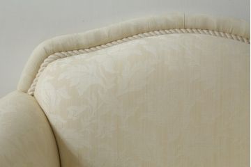 中古　展示品　超美品　最高級!　サァラ麻布取り扱い　bedding　POLTRONA　エレガントな1人掛けソファ(定価約110万円)(R-055252)