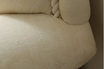 中古　展示品　超美品　最高級!　サァラ麻布取り扱い　bedding　POLTRONA　エレガントな1人掛けソファ(定価約110万円)(R-055252)