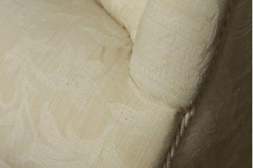 中古　展示品　超美品　最高級!　サァラ麻布取り扱い　bedding　POLTRONA　エレガントな1人掛けソファ(定価約110万円)(R-055252)
