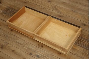 中古　美品　松本民芸家具　使いやすいサイズが嬉しい上質なK-1型食器棚(収納棚、戸棚、キャビネット、本箱)(定価約46万円)(R-055254)