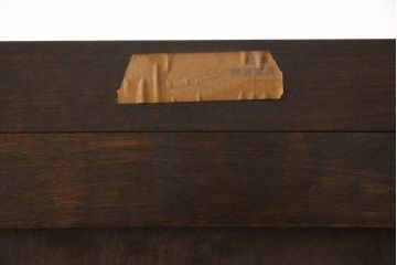中古　美品　松本民芸家具　使いやすいサイズが嬉しい上質なK-1型食器棚(収納棚、戸棚、キャビネット、本箱)(定価約46万円)(R-055254)