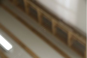 イギリスアンティーク　フレームのないデザインがスタイリッシュなミラー(鏡)(R-055256)