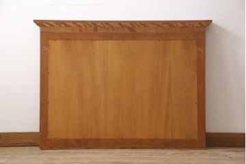 中古　美品　横浜ダニエル(daniel)　アーリーアメリカン　A-401吊鏡　気品漂う洗練されたデザインが魅力的な壁掛けミラー(ウォールミラー、鏡)(R-055259)