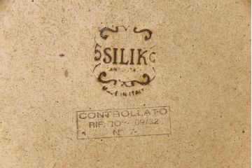 中古　美品　イタリア　SILIK(シリック)　ロココ調の細やかで豪華な彫刻が見事!存在感を放つウォールミラー(壁掛け鏡、姿見、ビンテージ)(R-055286)