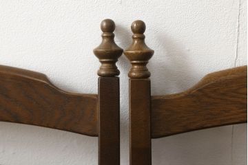 中古　美品　飛騨産業　キツツキ　穂高シリーズ　絵画のようなファブリックが素敵な3人掛けソファ(アームソファ)(R-055301)