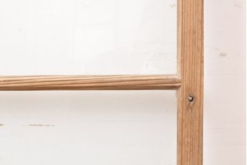 和製アンティーク　シンプルなデザインのガラス戸1枚(引き戸、建具)(R-055307)