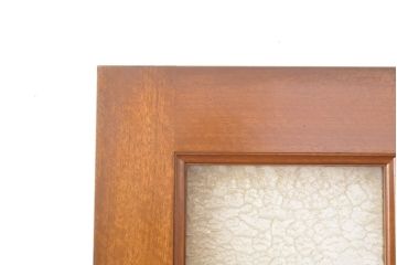 和製ビンテージ　昭和レトロ　ぬくもりを感じる佇まいが魅力的なドア1枚(扉、建具、ヴィンテージ)(R-055309)