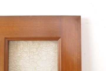 和製ビンテージ　昭和レトロ　ぬくもりを感じる佇まいが魅力的なドア1枚(扉、建具、ヴィンテージ)(R-055309)