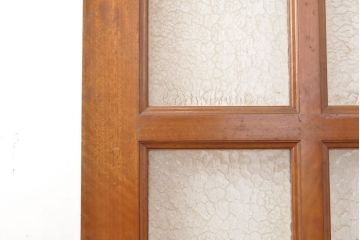 和製ビンテージ　昭和レトロ　ぬくもりを感じる佇まいが魅力的なドア1枚(扉、建具、ヴィンテージ)(R-055309)