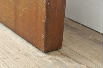 和製ビンテージ　昭和レトロ　ぬくもりを感じる佇まいが魅力的なドア1枚(扉、建具、ヴィンテージ)(R-055309)