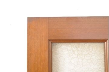 和製ビンテージ　昭和レトロ　ぬくもりを感じる佇まいが魅力的なドア1枚(扉、建具、ヴィンテージ)(R-055309)