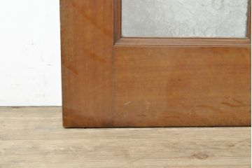 和製ビンテージ　昭和レトロ　ぬくもりを感じる佇まいが魅力的なドア1枚(扉、建具、ヴィンテージ)(R-055309)