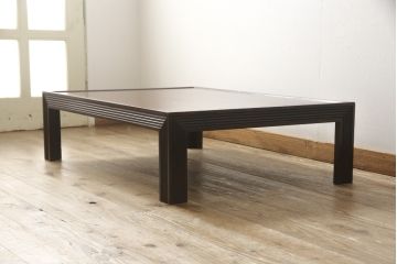 中古　美品　松本民芸家具　絶版品!上質な雰囲気を醸し出す希少なG型座卓(ローテーブル)(R-055323)