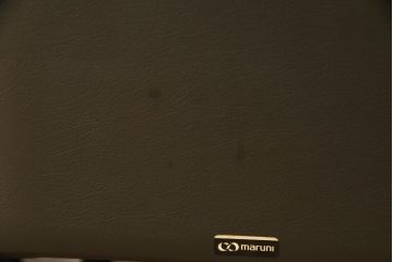 中古　美品　maruni(マルニ木工)　ベルサイユシリーズ　シックな色合いが大人の雰囲気を醸し出すダイニングチェア4脚セット(合皮)(椅子、イス)(R-055333)
