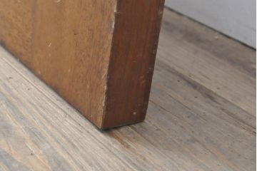 和製ビンテージ　昭和レトロ　明るい木色が温かみを感じるドア1枚(扉、建具、ヴィンテージ)(R-055347)