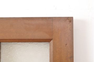 和製ビンテージ　昭和レトロ　明るい木色が温かみを感じるドア1枚(扉、建具、ヴィンテージ)(R-055347)