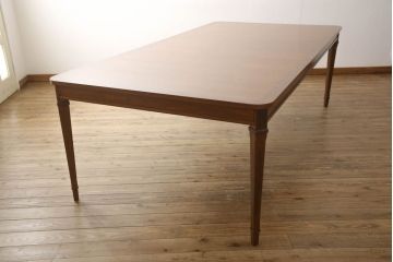 中古　特大!　DREXEL HERITAGE(ドレクセルヘリテイジ)　洗練された佇まいが美しいダイニングテーブル(食卓、6人掛け、六人掛け)(R-055373)