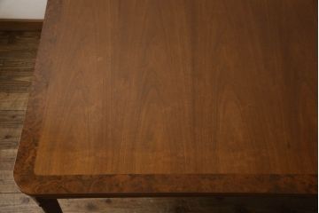 中古　特大!　DREXEL HERITAGE(ドレクセルヘリテイジ)　洗練された佇まいが美しいダイニングテーブル(食卓、6人掛け、六人掛け)(R-055373)