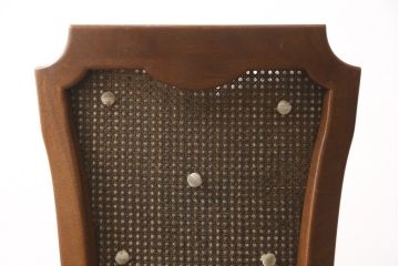 中古　超美品　DREXEL HERITAGE(ドレクセルヘリテイジ)　上品な雰囲気漂うダイニングチェア2脚セット(2脚定価 約70万円)(椅子、イス)(R-055375)