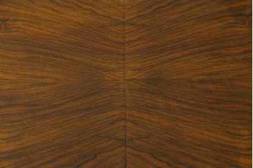 フランスアンティーク　ローズウッド材　ガラス天板付き　クラシカルな佇まいと独特の木目が魅力のパートナーデスク　(R-055399)