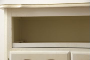 イタリアビンテージ　ロココ調　上品な佇まいのサイドボード(収納棚、サイドキャビネット、ヴィンテージ)(R-055400)