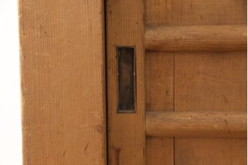 和製アンティーク　古い時代の味わいがお楽しみいただける三尺水屋箪笥サイドボード(収納棚、戸棚、キャビネット、食器棚)(R-055420)