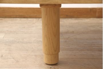 和製ビンテージ　CONDE HOUSE(カンディハウス)　ナラ材　ナチュラルテイストの空間づくりにおすすめ!木の温もりを感じられるセンターテーブル(ローテーブル、リビングテーブル、座卓、ヴィンテージ)(R-055422)