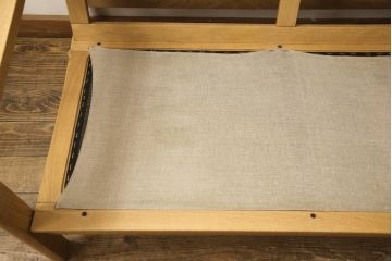デンマークビンテージ　超美品　オーク材　Fredericia(フレデリシア)　SOREN HOLST(ソーレン・ホルスト)　レザー(本革)　3人掛けソファ(三人掛け、ヴィンテージ)(R-055423)