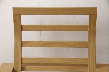 デンマークビンテージ　超美品　オーク材　Fredericia(フレデリシア)　SOREN HOLST(ソーレン・ホルスト)　レザー(本革)　ハイバックイージーチェア(1人掛けソファ、アームソファ、一人掛け、ヴィンテージ、リクライニング、北欧)(R-055424)