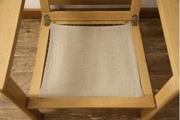 デンマークビンテージ　超美品　オーク材　Fredericia(フレデリシア)　SOREN HOLST(ソーレン・ホルスト)　レザー(本革)　ハイバックイージーチェア(1人掛けソファ、アームソファ、一人掛け、ヴィンテージ、リクライニング、北欧)(R-055425)