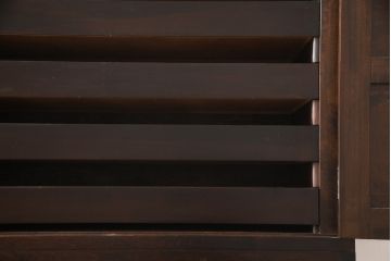 中古　美品　松本民芸家具　直線的なデザインがシックな印象を醸し出すD型和タンス(箪笥、チェスト、引き出し、着物箪笥、衣装タンス)(定価約67万円)(R-055428)
