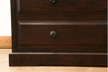 中古　美品　北海道民芸家具　上品な佇まいが魅力的なチェスト(整理タンス、収納タンス、衣装タンス、引き出し)(R-055432)