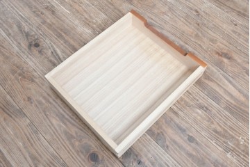 中古　北海道民芸家具　落ち着いた深みのある色合いが美しいサイドボード　(R-055433)