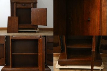 希少　中古　DREXEL HERITAGE(ドレクセルヘリテイジ)　クラシカルなデザインが魅力的なドレッサー　(R-055459)