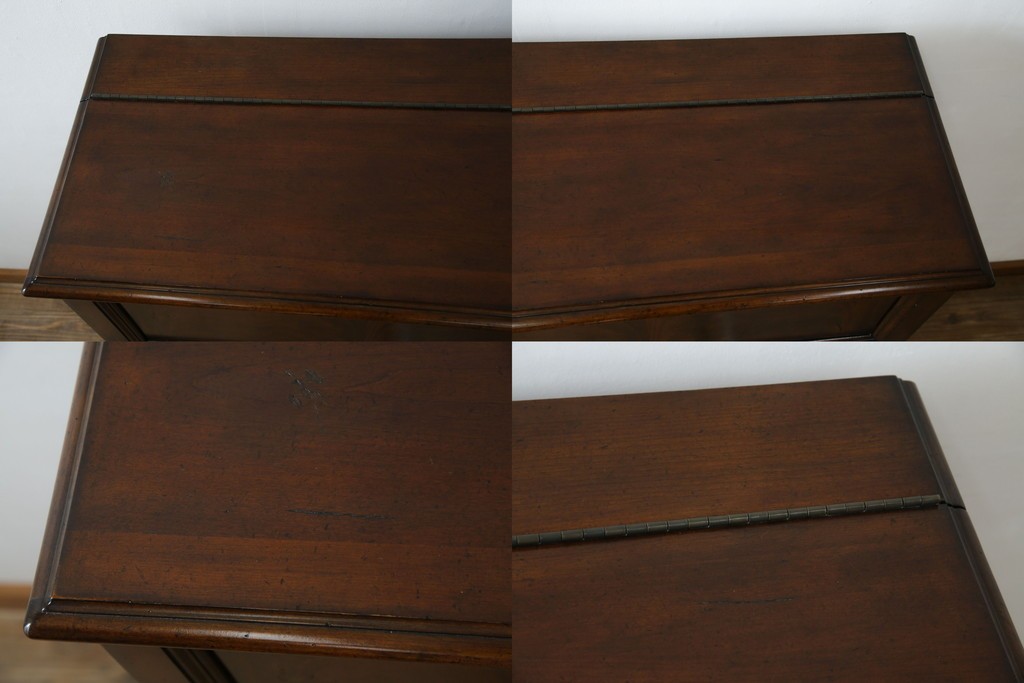 希少　中古　DREXEL HERITAGE(ドレクセルヘリテイジ)　クラシカルなデザインが魅力的なドレッサー　(R-055459)