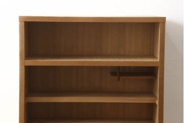 中古　美品　民芸家具　上質な和の空間づくりにおすすめの置き水屋(置水屋、茶水屋、戸棚、茶棚、収納棚)(R-055466)