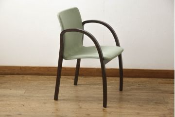 中古　arflex(アルフレックス)　FK　アームがおしゃれなチェア(定価約4万7千円)(R-055476)