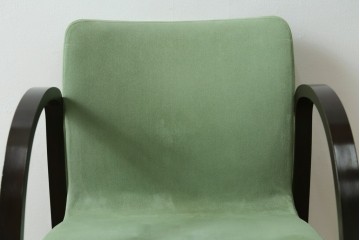 中古　arflex(アルフレックス)　FK　アームがおしゃれなチェア　定価約4万7千円　(R-055477)
