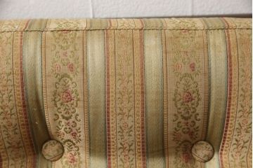 中古　横浜クラシック家具　ノックオンウッド(knockonwood)　コロニアルシリーズ(Hand Made)　英国の伝統スタイルであるウィングバックが印象的な1人掛けソファ(定価約31万円)(ウイングバック、ウィングチェア、1P、アームチェア、一人掛け)(R-055505)
