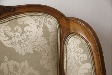 中古　美品　DREXEL HERITAGE(ドレクセルヘリテイジ)　クラシカルな佇まいが美しい1人掛けソファ(定価約60万円)(一人掛けソファ、アームチェア)(R-055521)