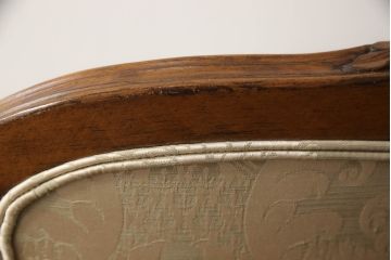 中古　美品　DREXEL HERITAGE(ドレクセルヘリテイジ)　クラシカルな佇まいが美しい1人掛けソファ(定価約60万円)(一人掛けソファ、アームチェア)(R-055521)