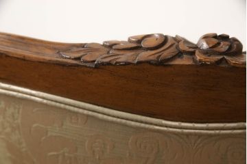 中古　美品　DREXEL HERITAGE(ドレクセルヘリテイジ)　クラシカルな佇まいが美しい1人掛けソファ(定価約60万円)(一人掛けソファ、アームチェア)(R-055521)