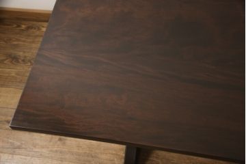 中古　松本民芸家具　シックなダイニング作りにおすすめのB型食卓(ダイニングテーブル、4人掛け)(R-055525)