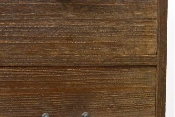 和製アンティーク　レトロ家具　桐材　素朴な佇まいが落ち着きのある空間を演出する箪笥2段(ローボード、テレビ台、チェスト、引き出し、桐箪笥、桐たんす)(R-055535)