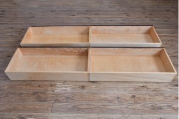 中古　北海道民芸家具　HM533　和洋どちらの空間にも合わせやすいチェスト(タンス、整理箪笥、引き出し)(定価約25万円)(R-055537)